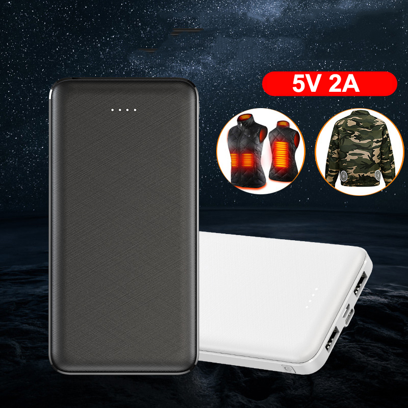 Heated Vest Battery - 5 فولت 2A قوة البنك 20000