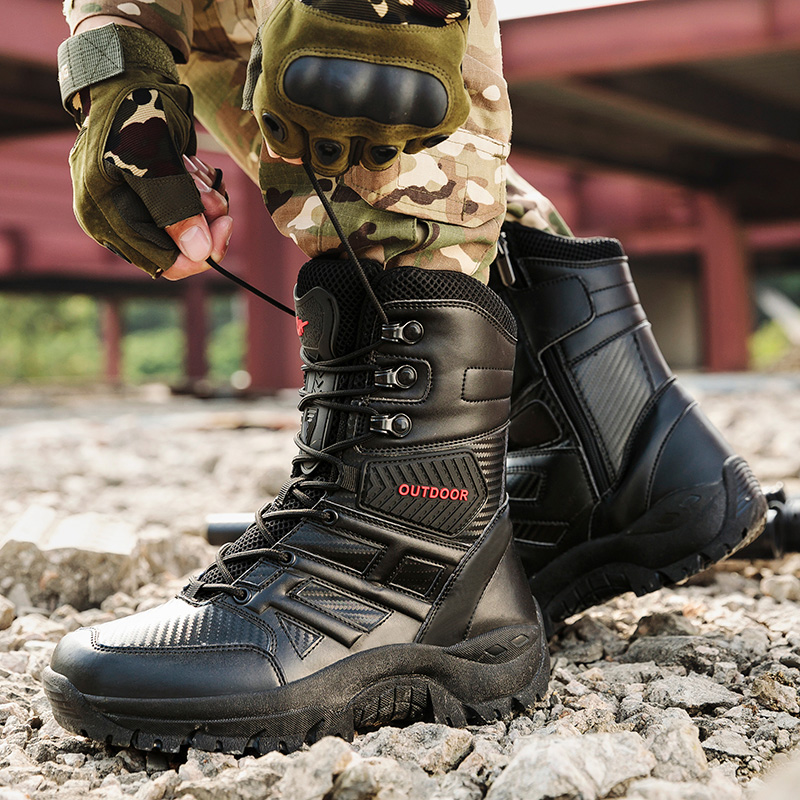 الأحذية العسكرية العملية حجم ك - مراجعة Waterproof Winter Boot وسعره
