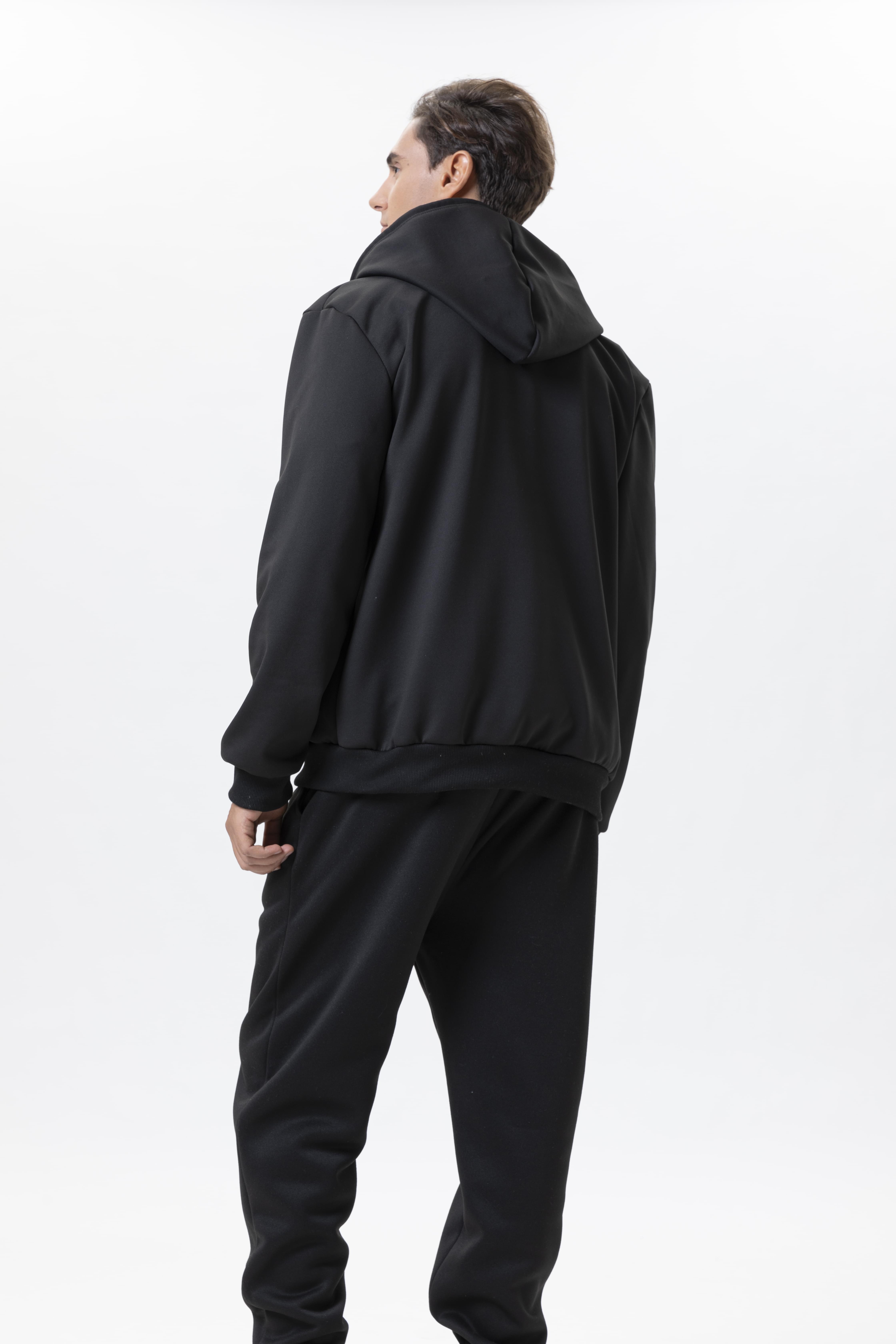 طقم شتوي رجالي من قطعتين، سترة - مراجعة Sherpa Hoodie Fleece وسعره