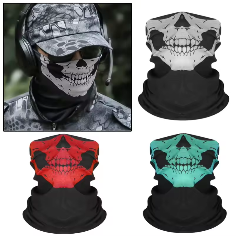 الجمجمة الرجال بالاكلافا قناع  - مراجعة Balaclava Ski Mask وسعره