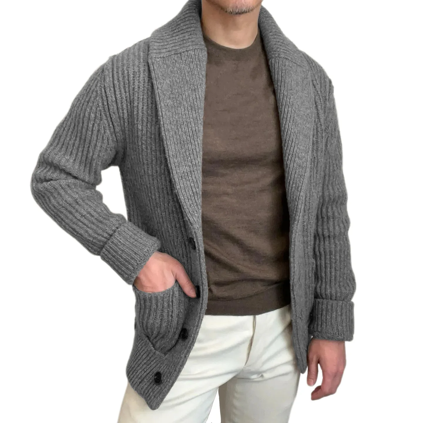البلوزات الرجالية سترة طية صدر - مراجعة Down Jacket Packable وسعره