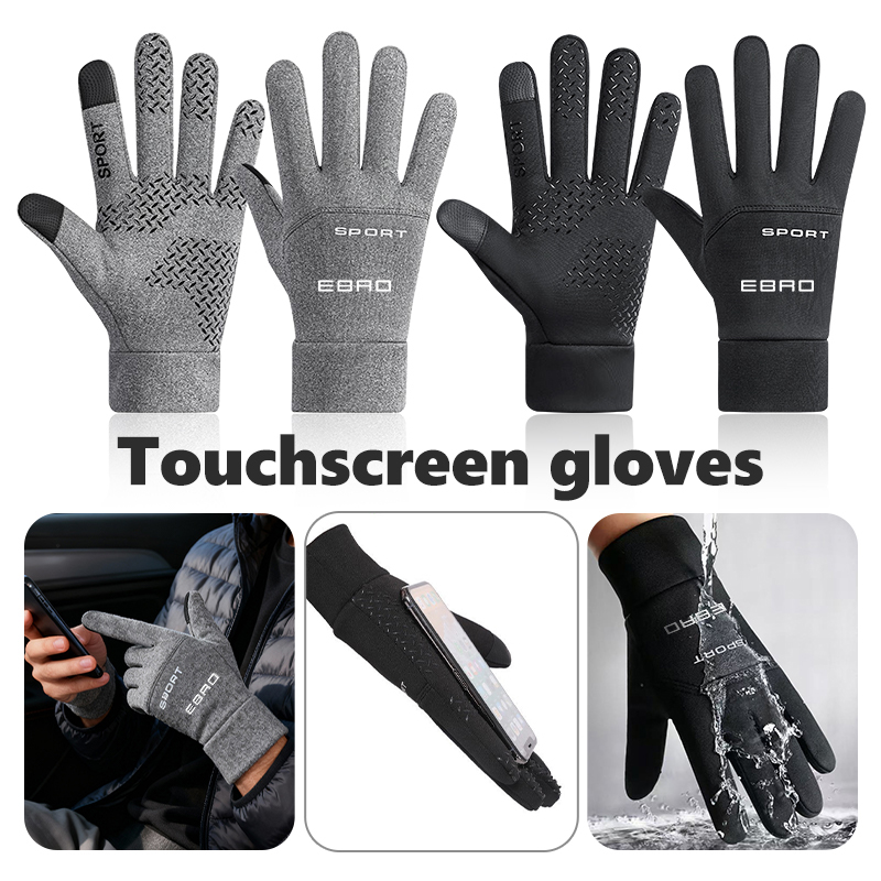 قفازات شتوية دافئة مقاومة للما - مراجعة Touch Screen Gloves وسعره
