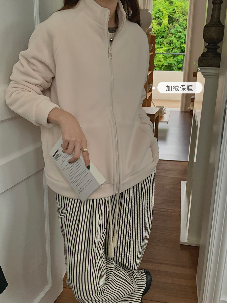 بلوزة من الصوف بدون قبعة المرأ - مراجعة Sherpa Hoodie Fleece وسعره