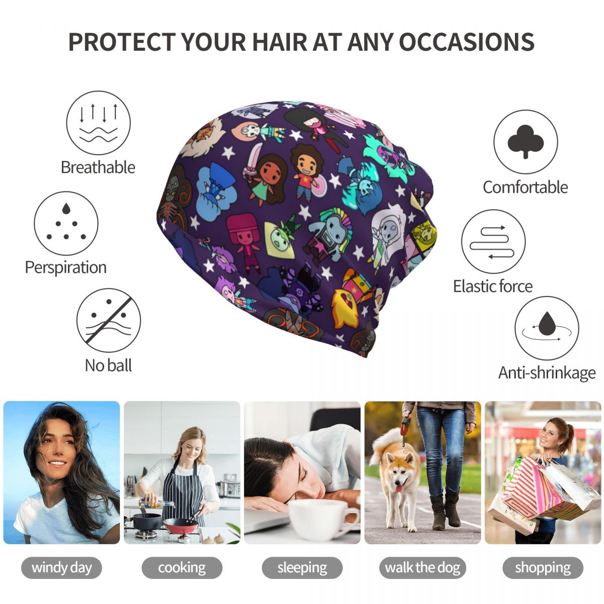 غطاء رقبة من كريستال جيمز ستيف - مراجعة Knit Beanie Hat Warm وسعره