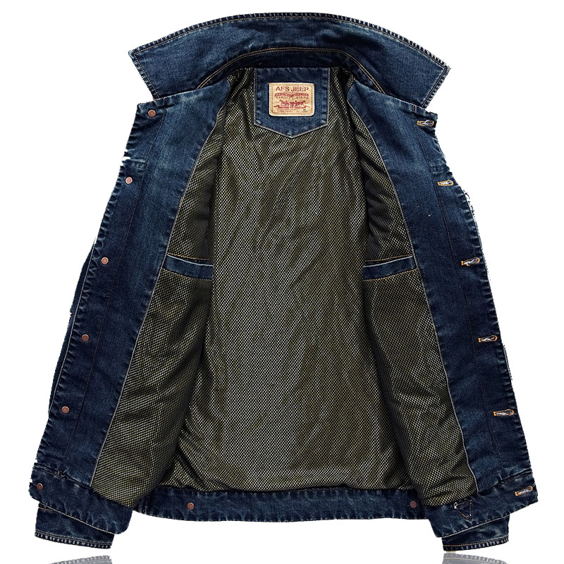 جاكيت دينيم رجالي عالي الجودة  - مراجعة Down Jacket Packable وسعره