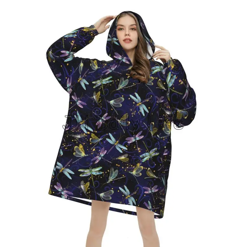 اليعسوب غالاكسي يمكن ارتداؤها  - مراجعة Sherpa Hoodie Fleece وسعره