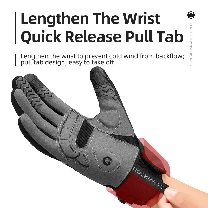 ROCKBROS قفاز الشتاء الساخن قف - مراجعة Touch Screen Gloves وسعره