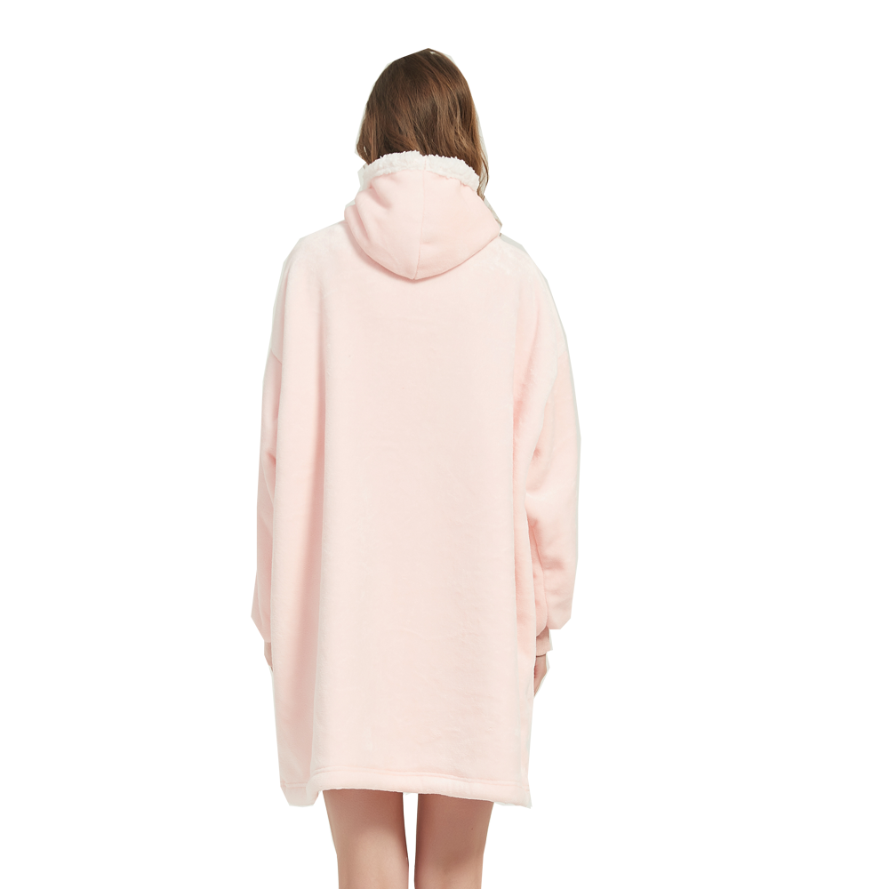 بطانية من الألياف الدقيقة مع أ - مراجعة Sherpa Hoodie Fleece وسعره