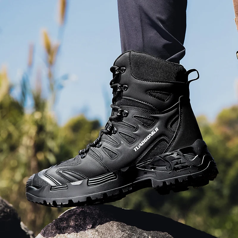 الرجال المشي لمسافات طويلة في  - مراجعة Waterproof Winter Boot وسعره