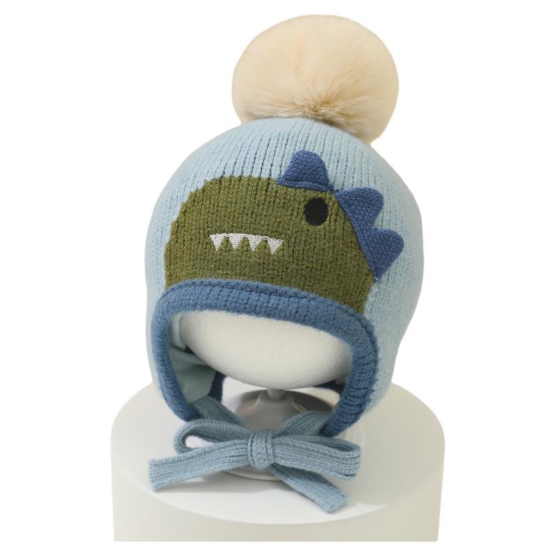 قبعة صوفية محبوكة للأطفال بتصم - مراجعة Knit Beanie Hat Warm وسعره