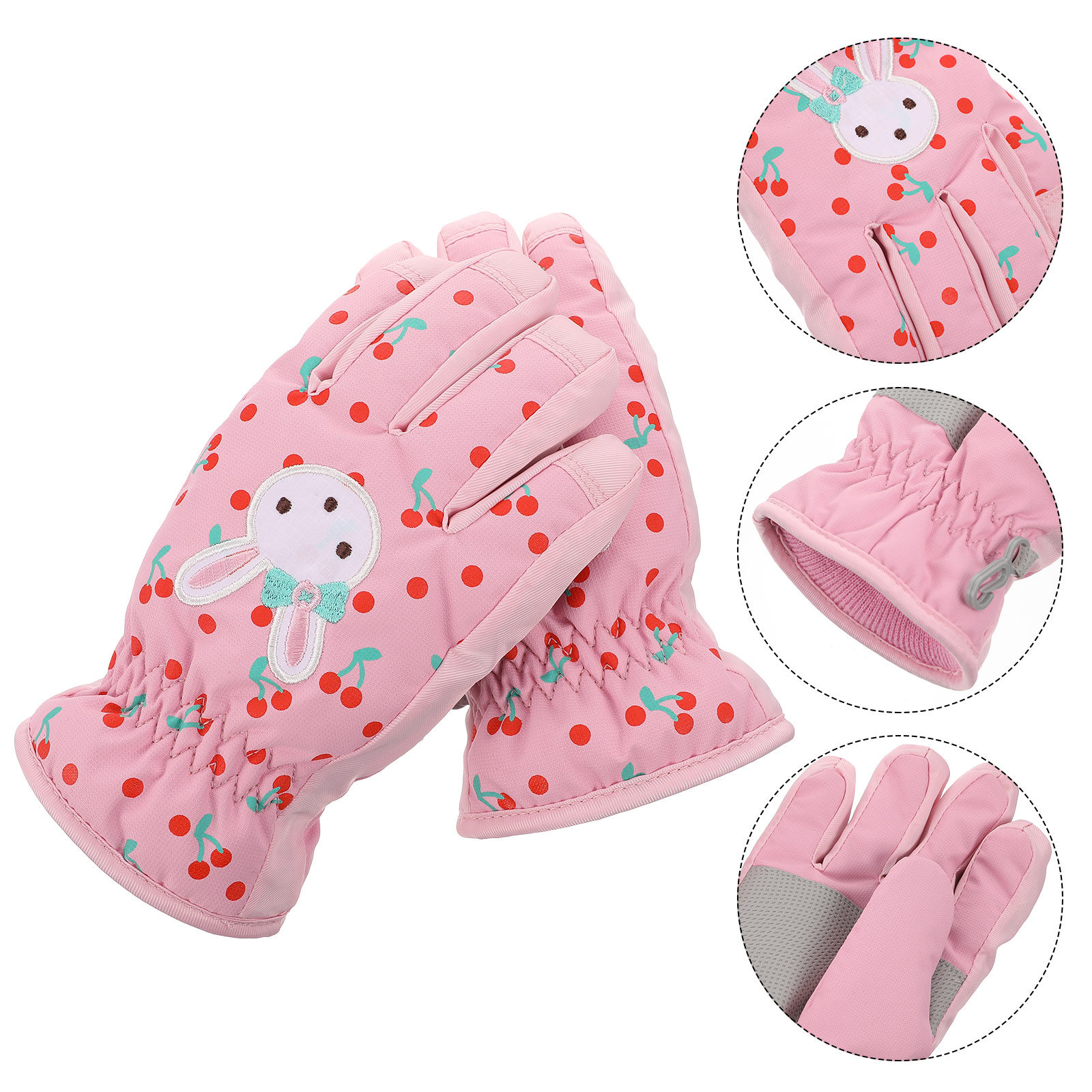 زوج واحد من قفازات التزلج مقاو - مراجعة Snow Glove Insulated وسعره