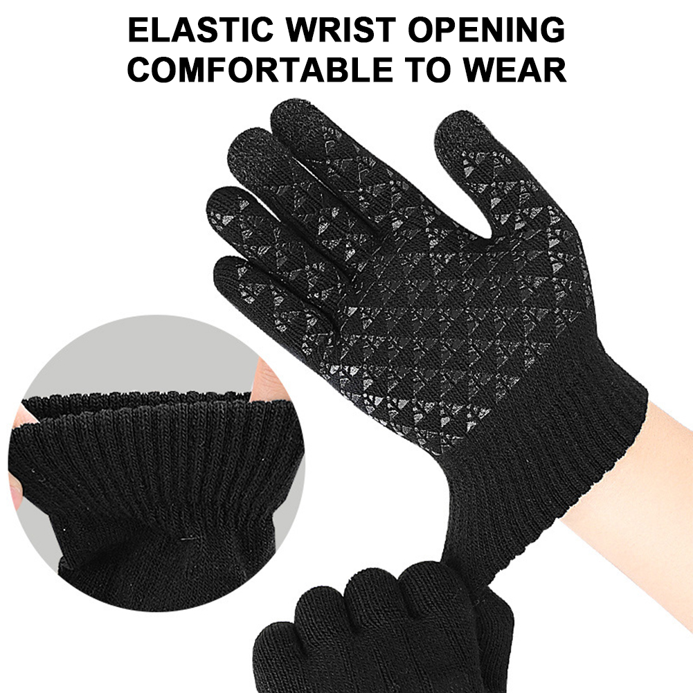 5-1Pairs USB ساخنة قفازات محبو - مراجعة Touch Screen Gloves وسعره